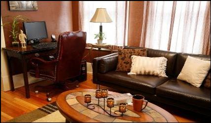 Work or just unwind in our Living Room